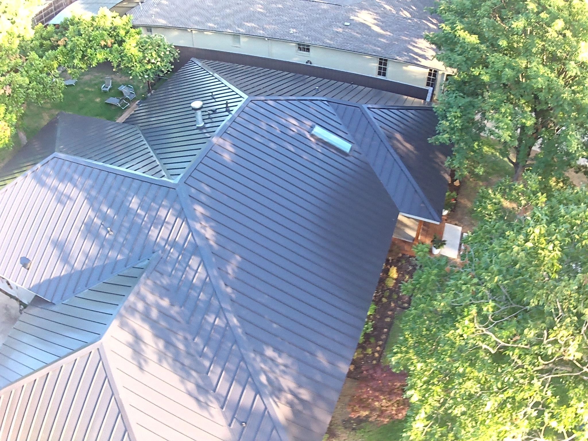 Custom Standing Seam Metal Cones